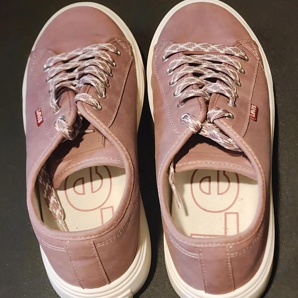 Levis mauve platform sneakers - Picture 6 of 9